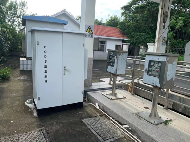 在線水質監測儀污水監測現場 在線水質監測儀污水監測現場